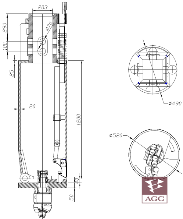 Bucket-Single-Cut_520mm