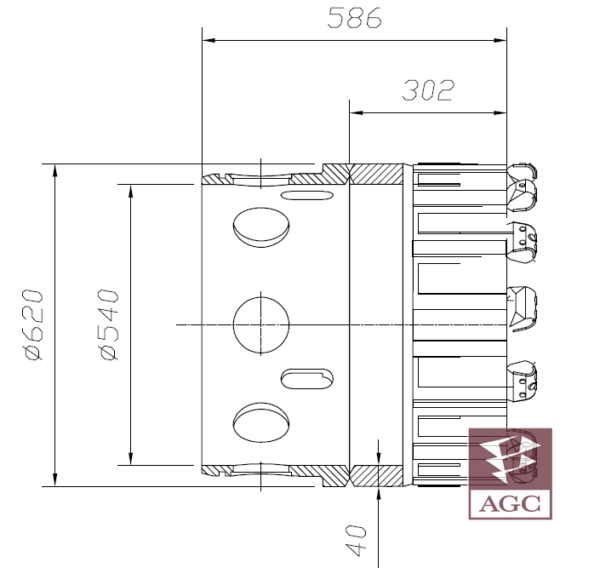 Casing-Shoe-620mm-welded