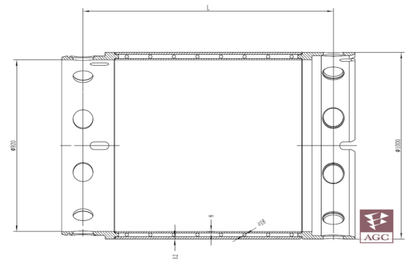 Casing_1000mm