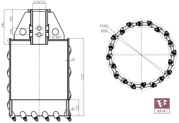 Core-Barrel_1060mm
