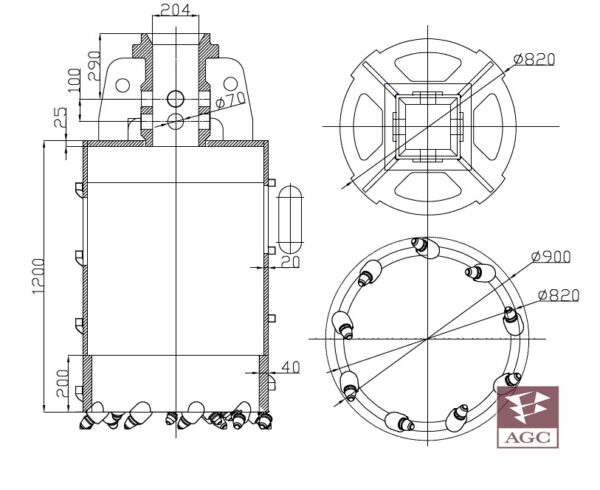 Core-Barrel_900mm
