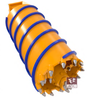 Cross-cutter-core-barrel