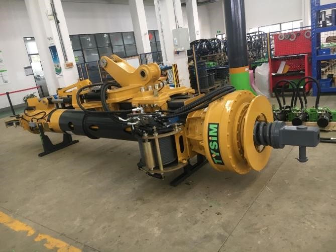 Excavator Mounted Drilling Mast